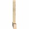 Ekena Millwork Portland Rough Sawn Timber Gable Bracket, Douglas Fir, 96"W x 40"H x 4"D x 6"F, 10/12 Pitch GBW096X40X0406POR00RDF - alternate 5